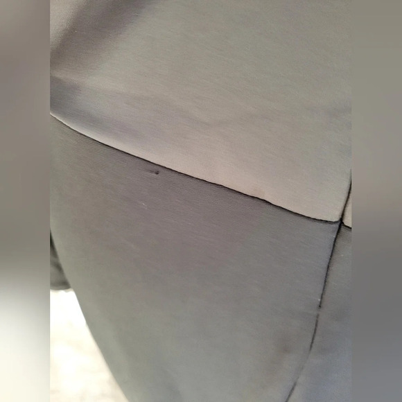 Chaps  Satin Ruffle Sheath Dress - Picture 8 of 9